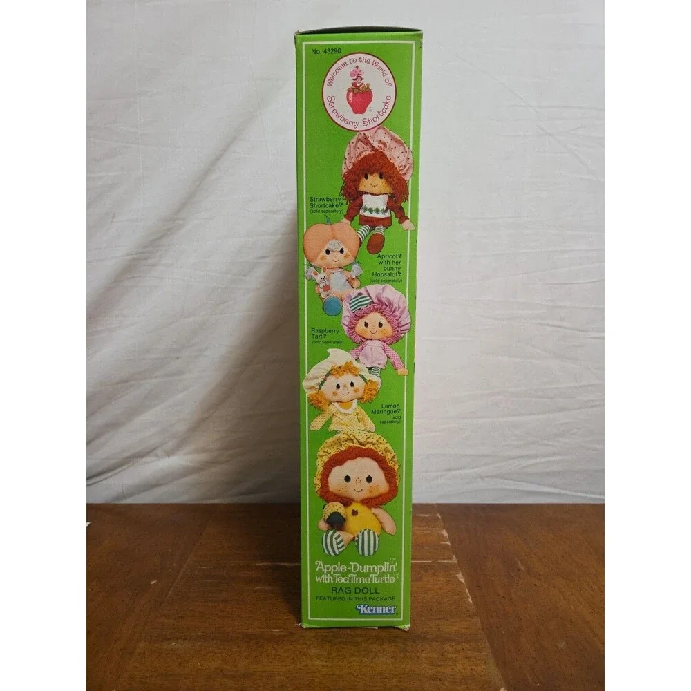 Apple Dumplin' Strawberry Shortcake's Friend Rag Doll Kenner 1984 NIB Vintage